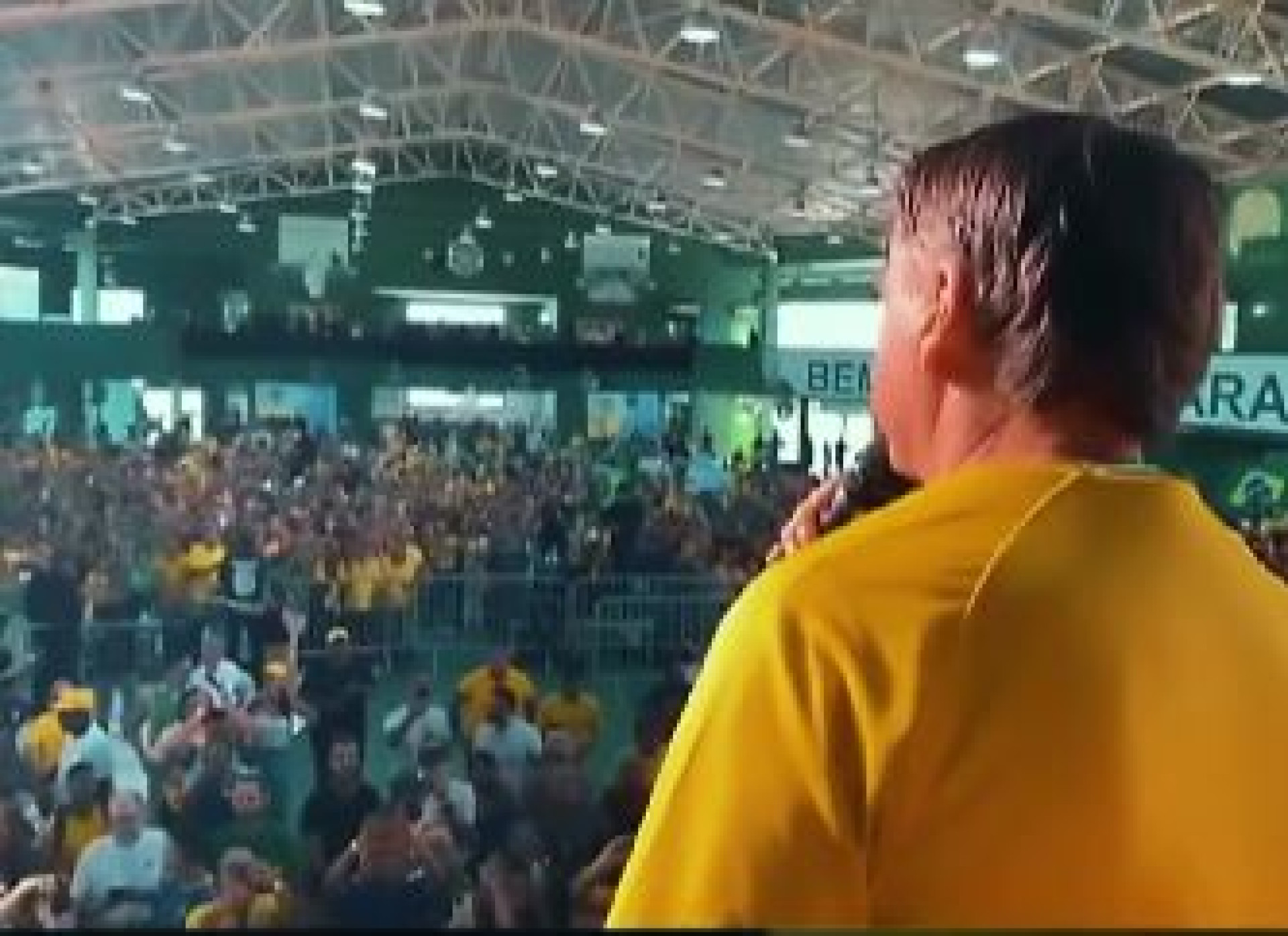 Ex-presidente esteve no lançamento da pré-candidatura de Alexandre Ramagem (PL) à Prefeitura do Rio de Janeiro (Foto: Reprodução / Instagram / Jair Bolsonaro)