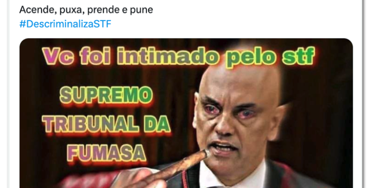 Internautas fazem memes após STF liberar porte pessoal de maconha