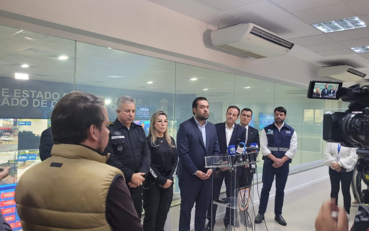 Castro apresentou os números atuais durante coletiva no Centro Integrado de Comando e Controle