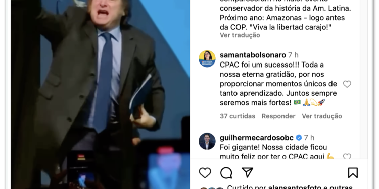 Cpac de 2025 será em Manaus, antes da COP30, em Belém