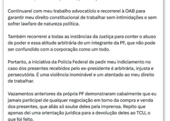 PF indicia Bolsonaro e mais 11 em inquérito das joias sauditas