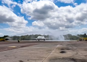 Passageiros foram surpreendidos ainda no avião quando pousaram ontem no Aeroporto de Belém