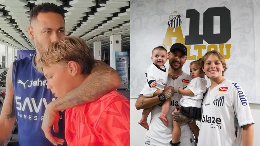 Davi Lucca é irmão de Mavie, Helena e Mel