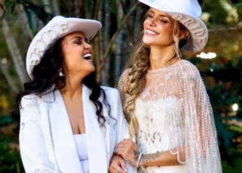 Ex-BBB Marcela Mc Gowan e Luiza Martins comemoram pré-wedding: 'Noivinhas'