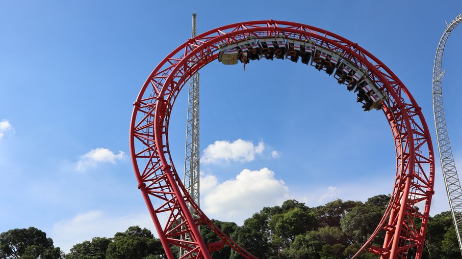 Katapul é uma das atrações radicais do Hopi Hari