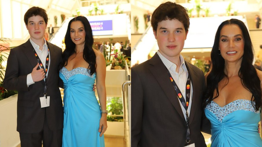 Stephano Strand e Mônica Carvalho