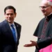 Secretário de Estado dos EUA chega ao Vaticano para encontrar o papa Leão 14