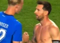 Jogador da Islândia faz revelação a Messi, e reação viraliza; vídeo