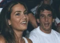 Luiza Brunet resgata foto com Ayrton Senna e Xuxa comenta publicação