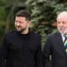 Lula e Zelensky debatem saída diplomática para guerra Ucrânia x Rússia