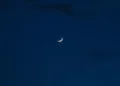 Alinhamento de Lua e três planetas fica visível a olho nu; imagens