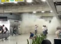 Pânico: Veja o momento em que terremoto atinge aeroporto na Venezuela