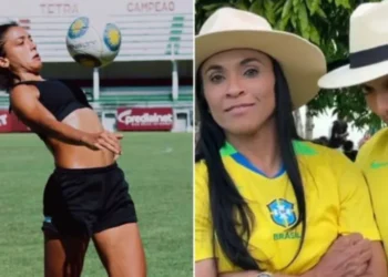 Alice Carvalho veste a camisa de Marta e inicia gravações no Brasil