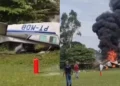 Duas pessoas morrem em queda de avião de pequeno porte no interior de São Paulo