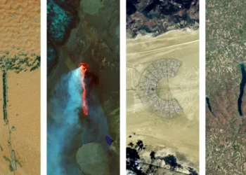 Ferramenta da NASA mostra como seria o seu nome visto do Espaço