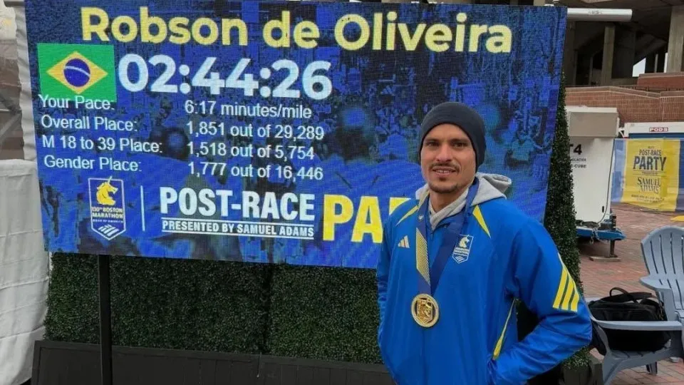 Heroi improvável, paulista Robson de Oliveira equilibra exigências da maratona com jornada
