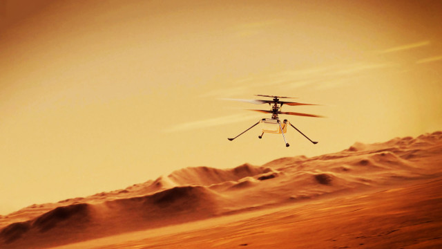 NASA prepara helicópteros supersônicos para explorar Marte em 2028
