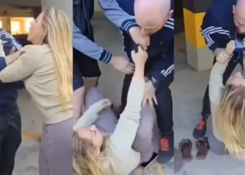Pré-candidata a deputada pelo PL é filmada agredindo entregador