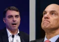 Flávio diz que Moraes faz advocacia administrativa e que mulher do ministro ganha para fingir que advoga