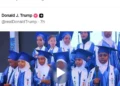 Trump ridiculariza crianças muçulmanas em vídeo nos EUA