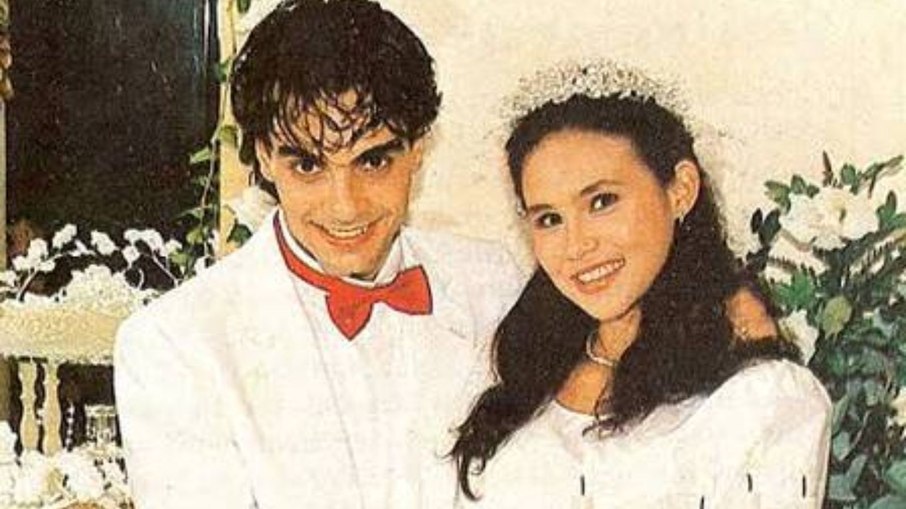 Paula Thomaz e Guilherme de Pádua se casaram no início dos anos 90.