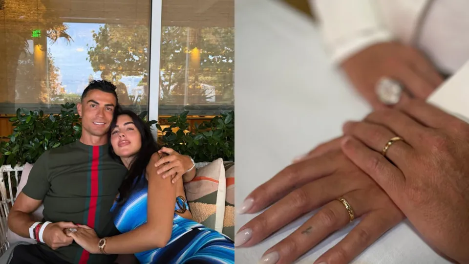 Casamento de Cristiano Ronaldo é marcado pela ausência da mãe e dos irmãos