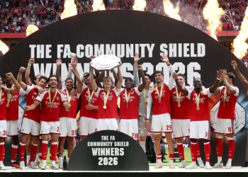 Arsenal atropela Manchester City e conquista Supercopa da Inglaterra