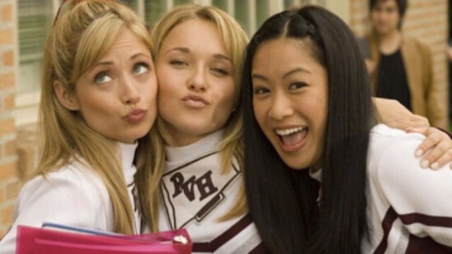 Hayden Panettiere junto ao elenco de Hayden Panettiere junto ao elenco de