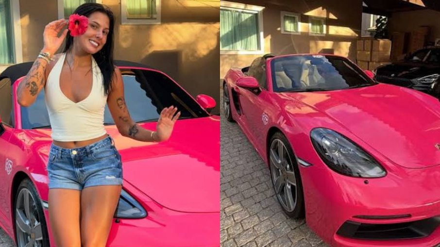 Em 2025, Ana Castela adquiriu um Porsche 718 Boxster, avaliada em R$ 775 mil. Em 2025, Ana Castela adquiriu um Porsche 718 Boxster, avaliada em R$ 775 mil.