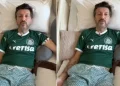 Em 1ª aparição, Lito Souza faz apelo por tratamento urgente