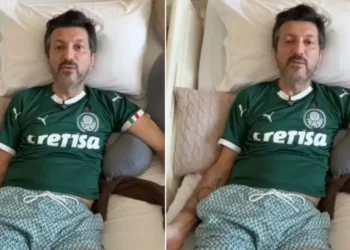 Em 1ª aparição, Lito Souza faz apelo por tratamento urgente