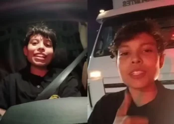 Caminhoneiro é parado pela polícia após ser confundido com criança
