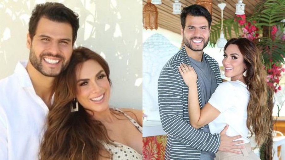 Marcelo Bimbi e Nicole Bahls