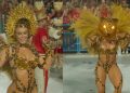 Paolla Oliveira durante o Carnaval 2024.