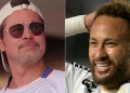 Brad Pitt diz que quer dar aulas de atuação para Neymar simular melhor as faltas
