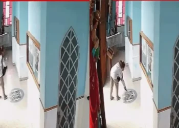 Mulher invade igreja e joga fezes sobre cruz no interior de SP; veja
