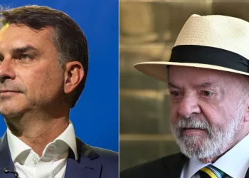 No 1º turno, Lula tem 41% e Flávio Bolsonaro tem 37%, em empate técnico, aponta BTG/Nexus