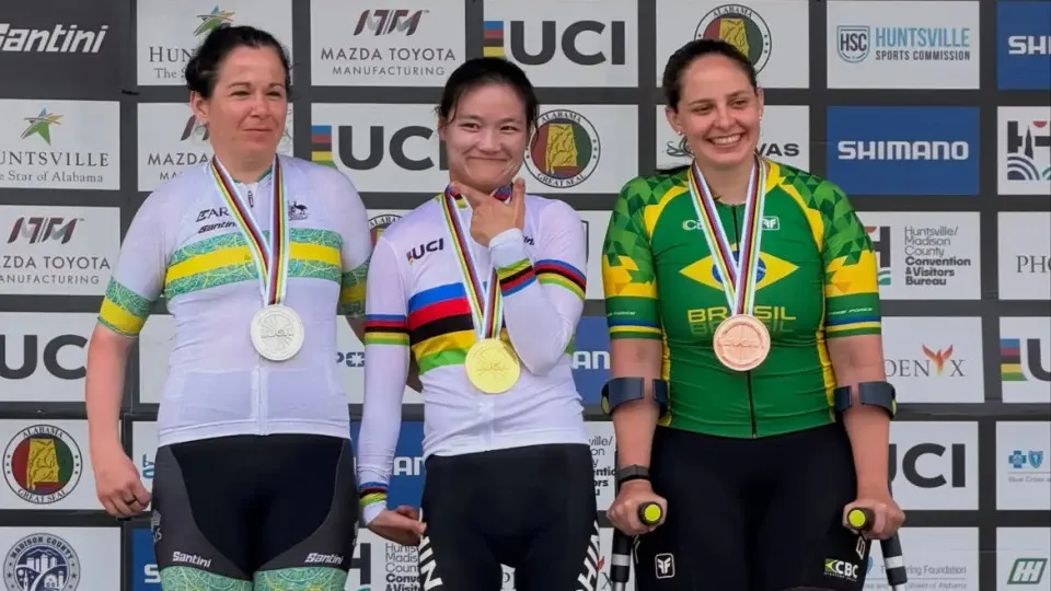 Brasil encerra Mundial de paraciclismo de estrada com cinco medalhas