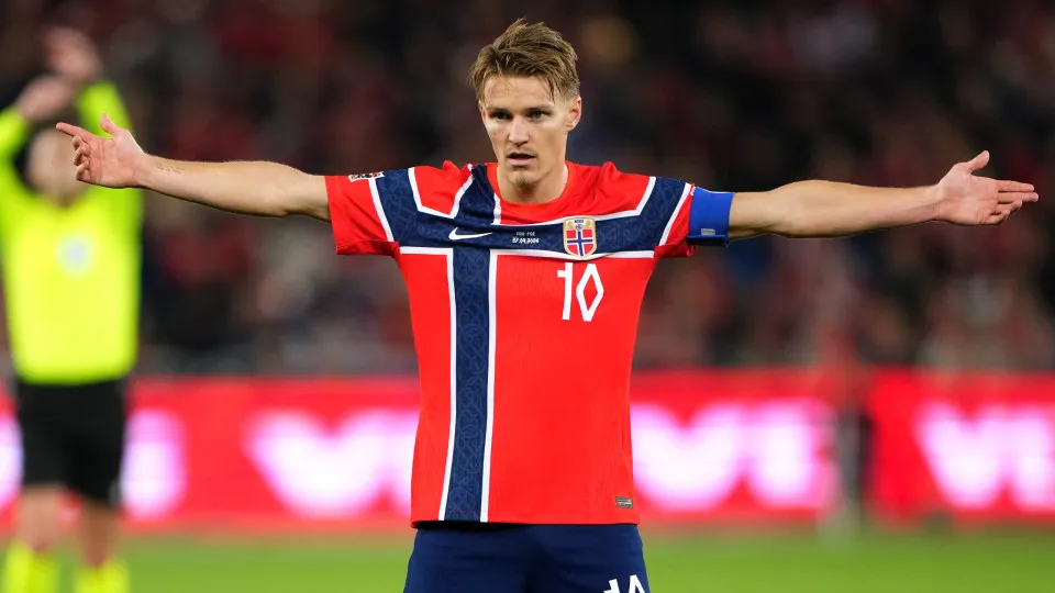 Odegaard critica Bernardo Silva após entrada dura em Noruega x Portugal