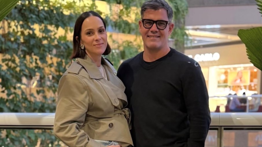 Juliano e Letícia Cazarré
