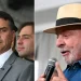Lula tem 45,3% contra 42,2% de Flávio Bolsonaro no primeiro turno, diz pesquisa Atlas/Bloomberg