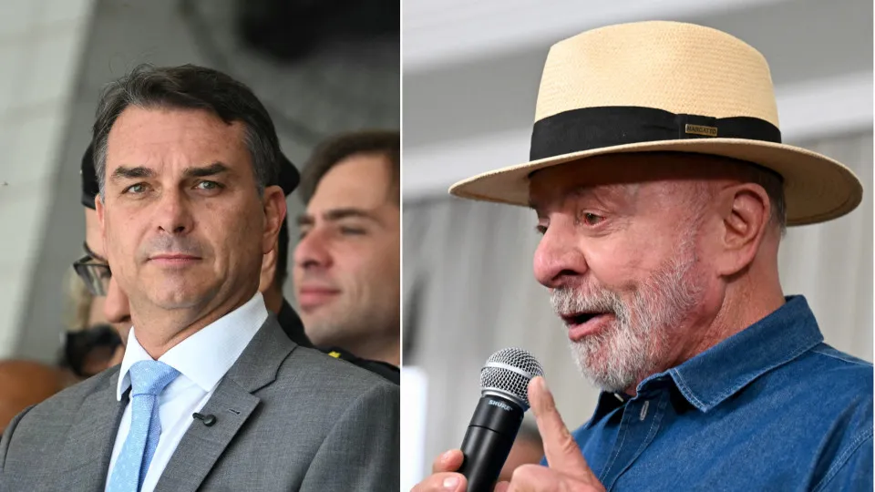Lula tem 45,3% contra 42,2% de Flávio Bolsonaro no primeiro turno, diz pesquisa Atlas/Bloomberg