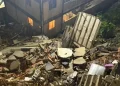 Prédio de três andares desaba na zona sul do Rio