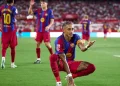 Raphinha faz hat-trick, Barcelona vence Sevilla e dispara em La Liga