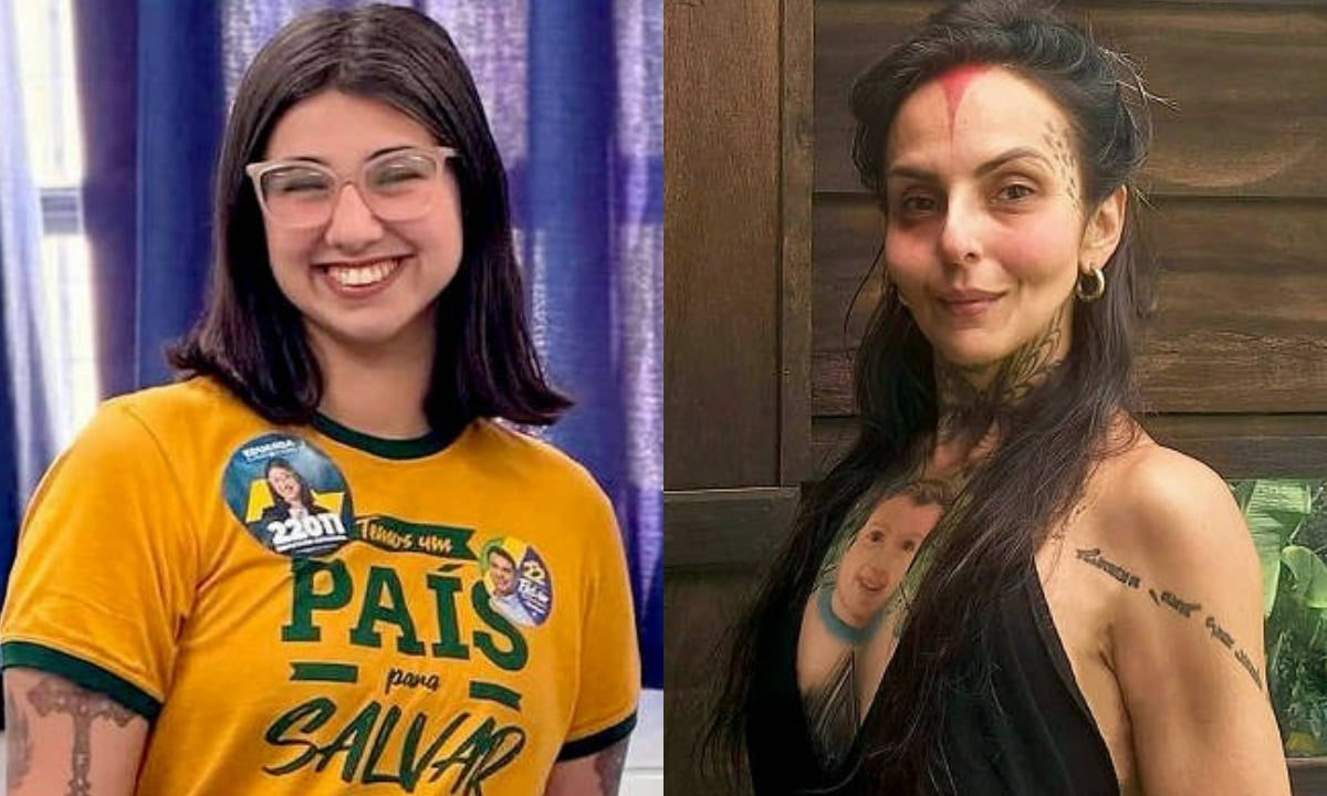 Eduarda Campopiano e Savani Shakti. Foto: Reprodução/Instagram