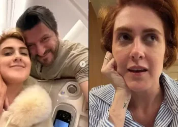 Viúva de Lito Sousa grava vídeo emocionada ao falar de 1º voo após morte de marido