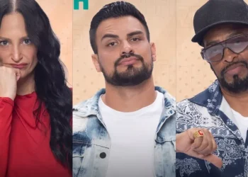 Ariela Carasso, Thaíde e Renê Thristan estão na roça em A Fazenda