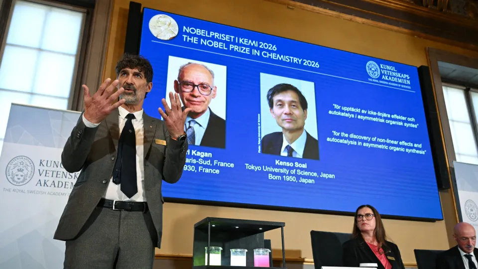 Nobel de Química premia ciência que faz moléculas